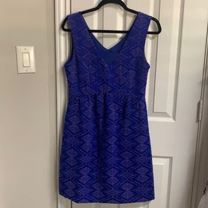Blue & Purple Maeve Anthropologie Dress Size 2